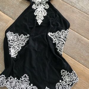 Black Corset Halter top.